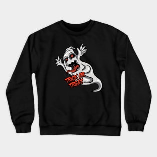 Trick Or Treat Ghost Crewneck Sweatshirt